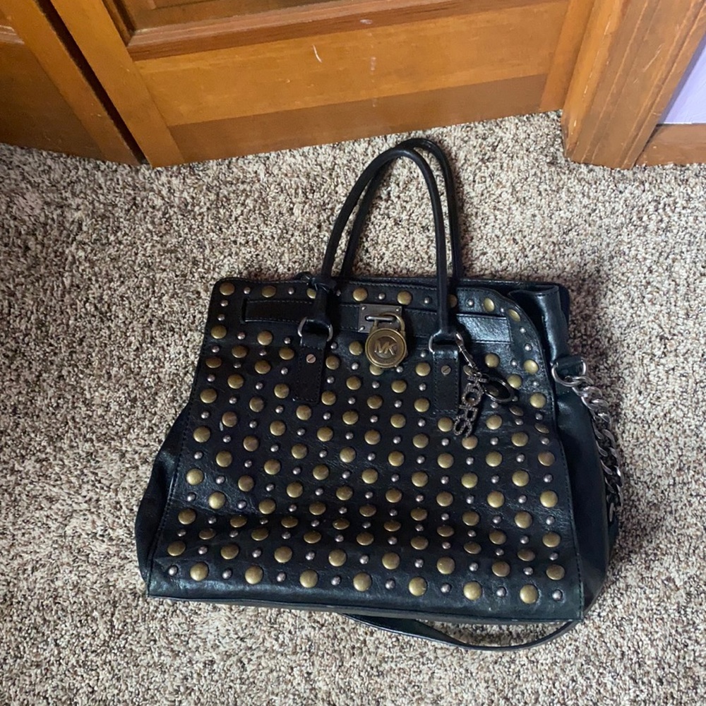 Micheal Kors Studded Handbag